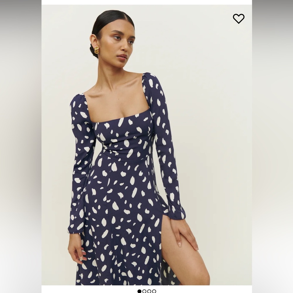 Reformation Sigmund Splatter Dress
